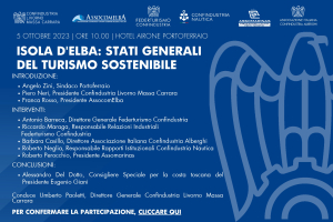 Stati Generali del turismo sostenibile all&#039;Elba, appuntamento domani a Portoferraio