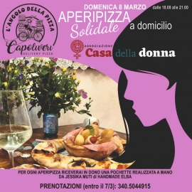 Iniziativa di solidarietà per la Giornata della Donna all&#039;Angolo della Pizza di Capoliveri