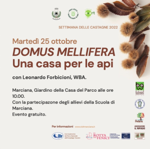 Settimana delle Castagne: “DOMUS MELLIFERA - Una casa per le api” a Marciana