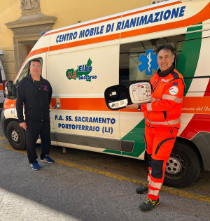 Un nuovo defibrillatore per il SS. Sacramento