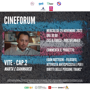 “VITE – Cap II”: entra nelle classi del Foresi il progetto di cortometraggi per una scuola più inclusiva e rispettosa