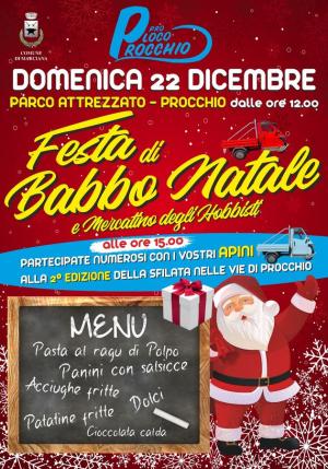 Domenica a Procchio la Festa di Babbo Natale