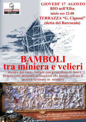 “Bamboli tra miniera e velieri” il 17 agosto questo a Rio nell&#039;Elba