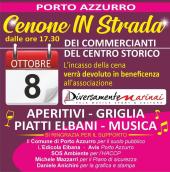 Cenone in strada a Porto Azzurro