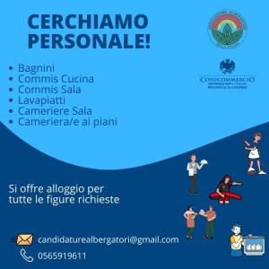 Federalberghi Confcommercio cerca personale per le aziende associate