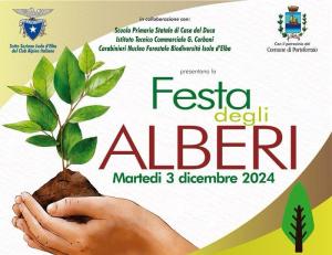 Il 3 dicembre la Festa degli Alberi a Portoferraio