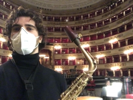 Jacopo Taddei alla Scala e su Rai 5 il 27 marzo 