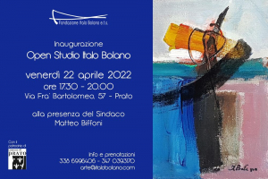 A Prato inaugura l’Open Studio Italo Bolano. Uno spazio dedicato al grande maestro elbano