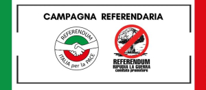 Domani a Porto Azzurro la raccolta firme per il referendum &#039;Italia per la Pace&#039;