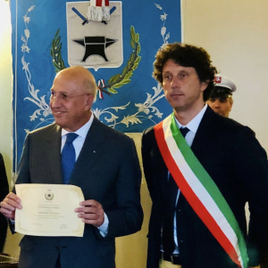 Fiorino d&#039;oro ad Antonio Patuelli, le congratulazioni del Comune di Marciana