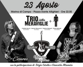 Guitar Heroes, Maurizio Solieri e “Cesareo” in concerto a Campo