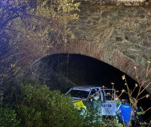 Pericoloso incidente durante una prova del Rally, nessun ferito grave