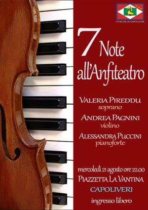 7 Note all&#039;Anfiteatro - A Capoliveri una serata dedicata alla musica classica