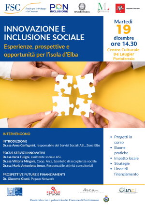 Innovazione e inclusione sociale. Esperienze, prospettive e opportunità per l’isola d’Elba