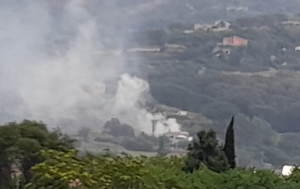 Incendio in un condominio a Mola