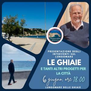 La lista civica di Angelo Zini presenta il progetto di riqualificazione del Lungomare delle Ghiaie