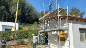 Corso ponteggi all&#039;isola d&#039;Elba, il resoconto delle attività