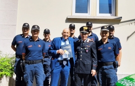 Il Gen. Isidoro Furlan in visita al Reparto Carabinieri Parco Nazionale Arcipelago Toscano 