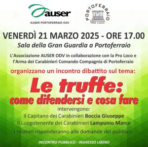 Come difendersi dalla truffe, incontro-dibattito alla Gran Guardia