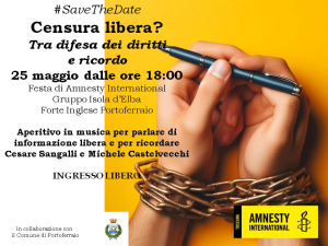 Amnesty Elba: Censura Libera? Tra difesa dei diritti e ricordo