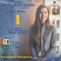 Seminario gratuito per aspiranti imprenditori con Federalberghi Confcommercio