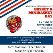 Open Day della Pallacanestro Elba