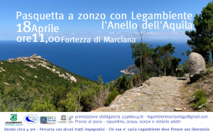 L’Anello dell’Aquila, Pasquetta a zonzo con Legambiente