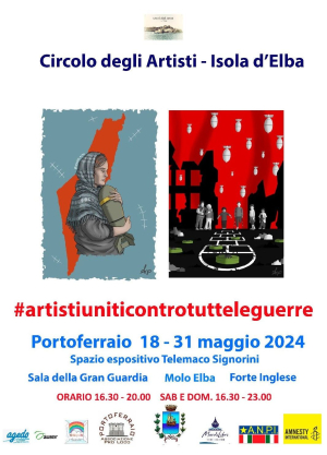 A Portoferraio un Manifesto Artistico contro la follia della guerra