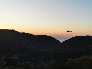 Continua il lavoro di bonifica nelle zone colpite dall&#039;incendio