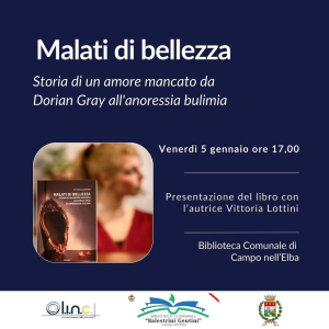 In biblioteca a Campo la presentazione del libro &quot;Malati di Bellezza&quot; di Vittoria Lottini