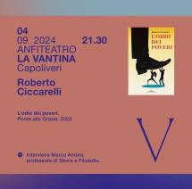 Autorə in Vantina - Settimo e ultimo incontro con “L’odio dei poveri” di Roberto Ciccarelli