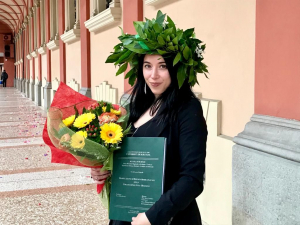 Selina Bonini laureata con lode in Geologia e Territorio all&#039;Università di Bologna