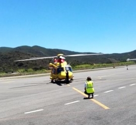 Elisoccorso attivato per una bimba di 9 mesi caduta dal seggiolone a Campo