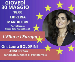 &quot;L&#039;Elba e l&#039;Europa&quot;, il 30 maggio incontro pubblico con l&#039;on. Laura Boldrini