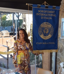 Gina Petricciuolo nuova presidente del Soroptimist International Club Isola d’Elba