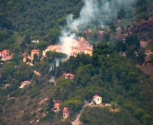 Scoppia un incendio a Sant&#039;Ilario. Fiamme domate, in corso le operazioni di bonifica 