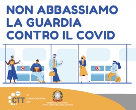 “Non abbassiamo la guardia contro il Covid”, campagna di sensibilizzazione di CTT Nord e Prefettura di Livorno