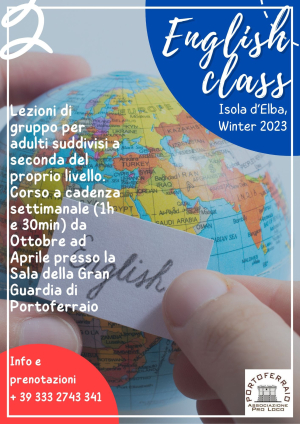 La Pro Loco Portoferraio organizza corsi di inglese, ultimi giorni per prenotarsi