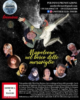 &quot;Napoleone nel Bosco delle Meraviglie&quot; appuntamento il 9 maggio con Another Elba tours