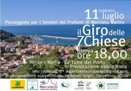 L’11 luglio Giro delle 7 Chiese con le passeggiate dei profumi a Marciana Marina