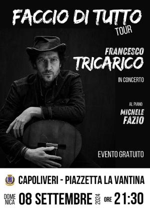 Francesco Tricarico in concerto a Capoliveri