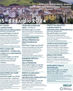 Eventi, laboratori e conferenza per tutta la settimana con il Sistema Museale dell&#039;arcipelago toscano