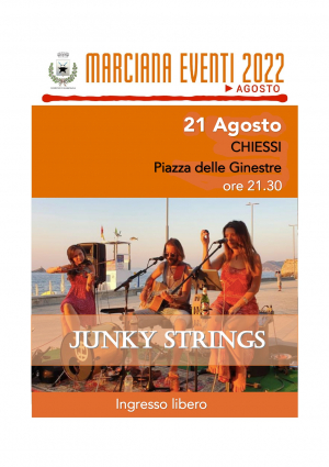 Serata a Chiessi con i “Junky Strings”