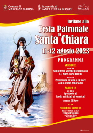 A Marciana Marina festeggiamenti per Santa Chiara e concerto di Diodato