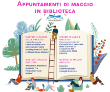 Gli appuntamenti di maggio alla Biblioteca di Campo