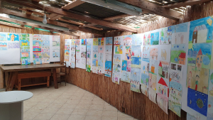 All’Open Air Museum Italo Bolano in mostra i disegni dei bimbi elbani del concorso BCC Banca dell&#039;Elba