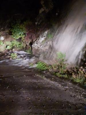 Frana a Patresi,  &quot;cascate&quot; e smottamenti, ma l&#039;Elba ha &quot;retto&quot; l&#039;impatto con la forte perturbazione