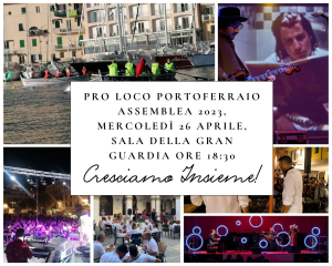 Il 26 aprile Assemblea della Pro Loco di Portoferraio