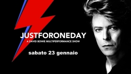 David Bowie just for one day - in diretta sulla pagina FB del Cinema Teatro Flamingo