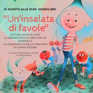 Stasera a MardiLibri &quot;Un&#039;insalata di Favole&quot;